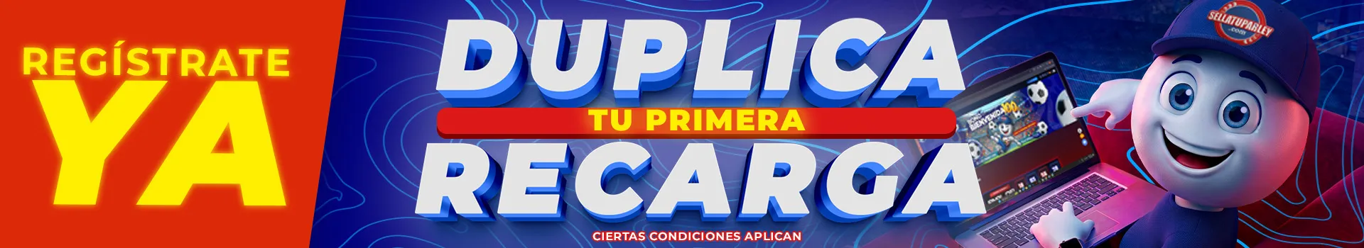 Mascota con su gorra azul y un teléfono
